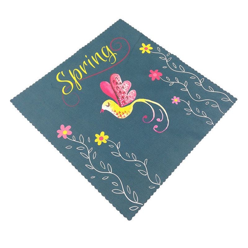 15x18cm anti mist microfiber stof 80% polyester 20% polyamide of 100% polyester voor bril