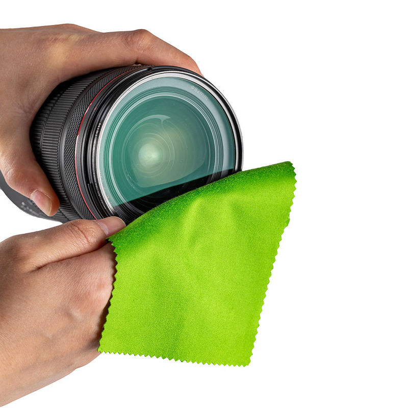 Herbruikbare Microfiberbrillen Stof Opvouwbare Brillen Polisher Op maat gemaakte kleur